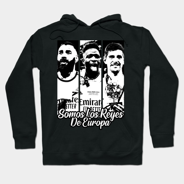 We are the Kings of Europe Hoodie by lounesartdessin